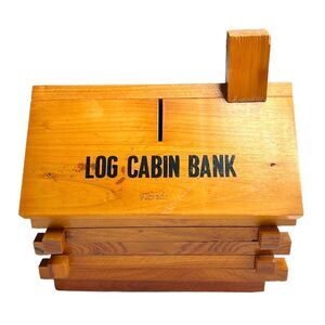 Florida cedar log cabin bank